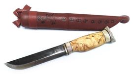 Lappish hunting and meat knife Wood-Jewel 23PM