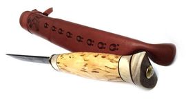 Lappish hunting and meat knife Wood-Jewel 23PM