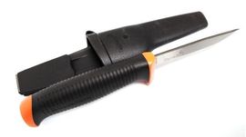 Couteau Hultafors lame fixe carbone