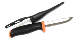 Couteau Hultafors lame fixe carbone