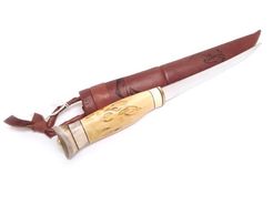 Traditional Lappish filleting knife from Wood Jewel 23FP