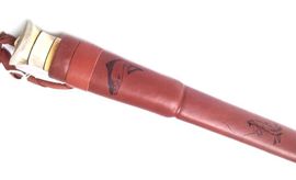 Traditional Lappish filleting knife from Wood Jewel 23FP