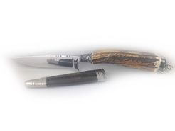 Couteau de chasse bavarois Linder à tête de lion 2