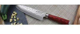 Wusaki Pakka X50 1 Santoku 1 Universal- und 1 Büromesserset