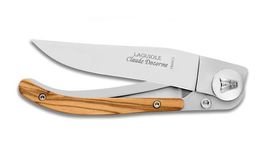 4913O-Claude Dozorme Folding Laguiole Knife Liner Lock