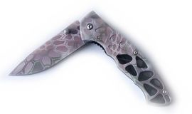 Damascus Herbertz pocket knife