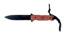 Couteau à lame fixe tactique Nieto Fighter noir