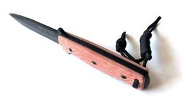 Couteau à lame fixe tactique Nieto Fighter noir