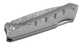 Boker Plus Dominator Damascus folding knife