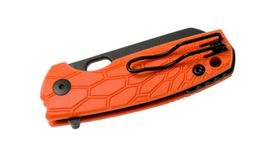 couteau pliant Fox Baby Core Orange Blackwash