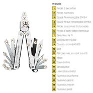 Leatherman ST300 Multifunction Tool Pliers 19 Tools