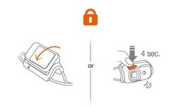 Lampe frontale Petzl  "Bindi" Orange 200 lumen