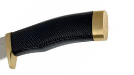 Buck Vanguard fixed blade hunting knife with rubber handle