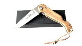 Claude Dozorme knife Baroudeur olive