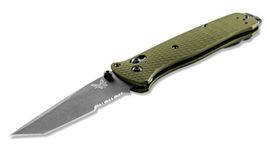 Benchmade Bailout Olive 537SGY-1 Mixed Folding Knife