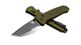 Benchmade Bailout Olive 537SGY-1 Mixed Folding Knife