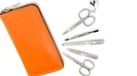 Manicure set 5 pieces Alpen soft black