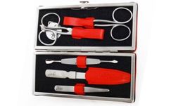 Trousse manucure 5 pièces Alpen noir