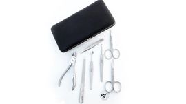 Manicure set 7 pieces Alpen black 6864R