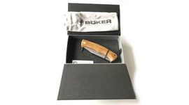 folding knife Böker Solingen Boxer EDC Brown