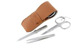 Alpen 3-piece manicure bag black
