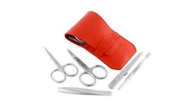 Alpen 5-piece manicure bag black
