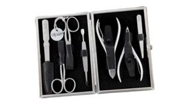 Manicure set 7 pieces Alpen red
