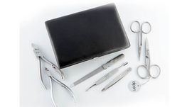 Manicure set 7 pieces Alpen red
