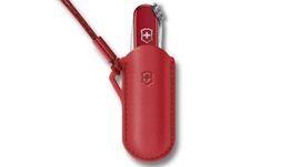 4.0670 Lederetui Victorinox rot für Classic-Messer