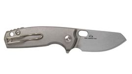 6 cm Klinge - Bronze eloxierter Titan-Griff