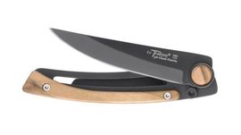 4941.O - Le Thiers folding knife by Claude Dozorme black liner lock