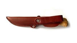 Wood-Jewel Ensipuukko small outdoor hunting knife with rounded blade