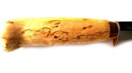Wood-Jewel Ensipuukko small outdoor hunting knife with rounded blade