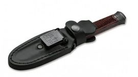 Boker P08 Damascus fixed knife