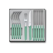 Victorinox 12-piece Swiss Modern Steak set (3 colours)