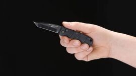 Boker Plus AKS-74 Mini Tanto Black automatic knife