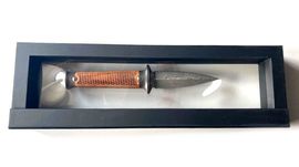 Boker P08 Damascus fixed knife