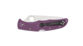 C10FPPR-Spyderco Endura 4 Violet Pocket Knife