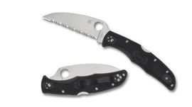 C10FSWCBK-Spyderco Endura 4 Wharncliffe pocket knife black