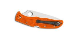 C10FPOR-Spyderco Endura 4 Orange Taschenmesser