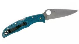 C10FPK390-Couteau de poche Spyderco Endura 4 K390 bleu