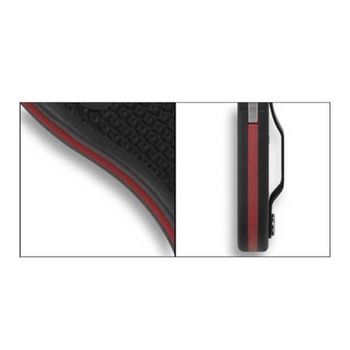 C243FPSBKRD-Couteau de poche Spyderco Endela Thin red line noir