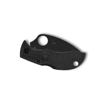 MBKWPBK-Spyderco ManBug pocket knife all black