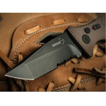 01BO425-Boker Plus Strike Coyote Tanto automatic knife