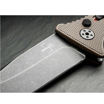 01BO424-Boker Plus Strike Coyote Spearpoint automatic knife