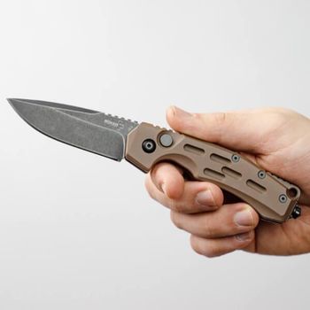 Automatikmesser Boker Plus Thunder Storm coyote