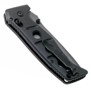 BEN275SGY-1-Benchmade Folding Knife Adamas combo grey