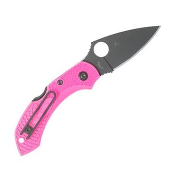 Taschenmesser Spyderco Dragonfly 2 Rose schwarze Klinge