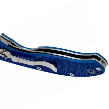 C122PBL - Couteau pliant Spyderco Tenacious bleu