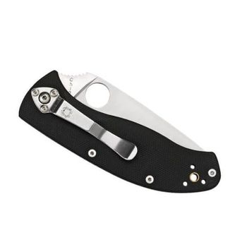 C122GP - Couteau pliant Spyderco Tenacious noir